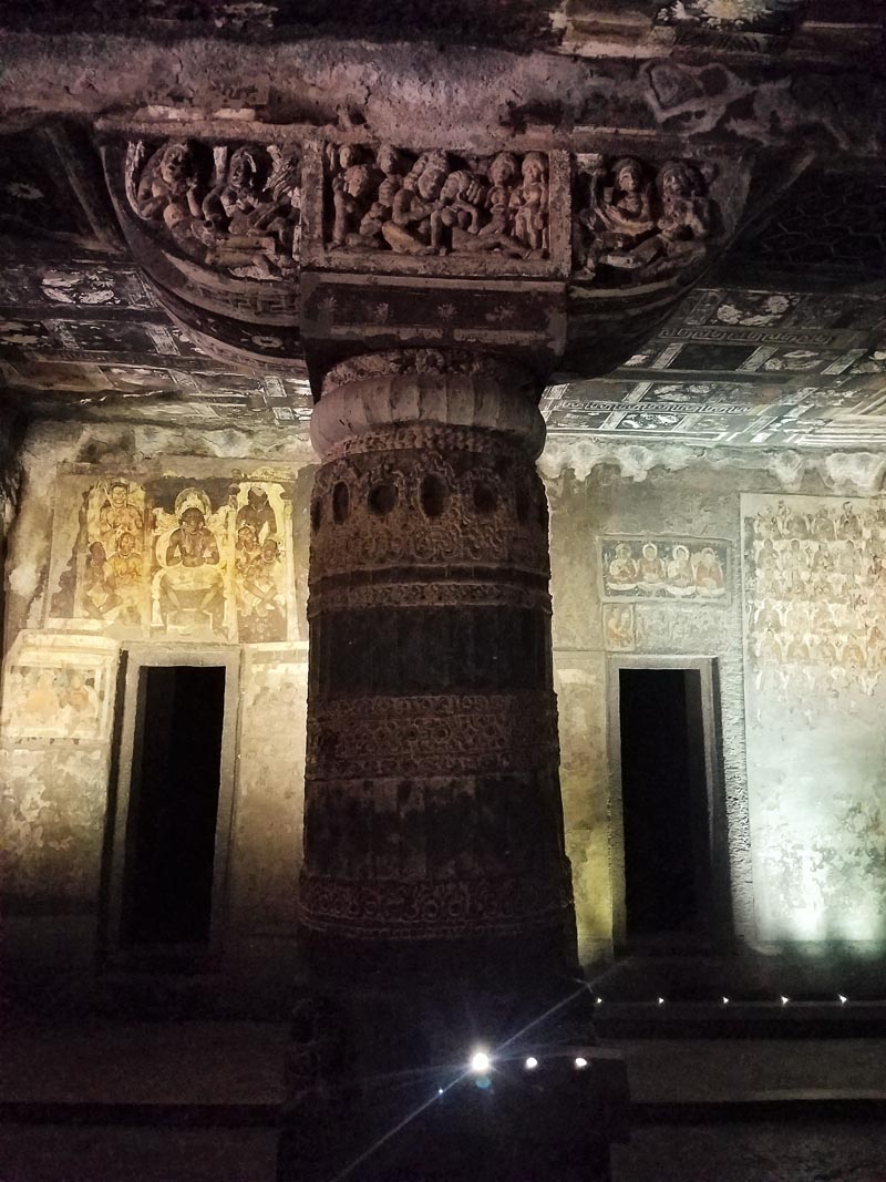 #7. Top Ten #3. Ajanta. Insert After paragraph #2 AFTER... columns are purely decorative. PLEASE NOTE..,This is a VERTICAL photo. Place it upright.