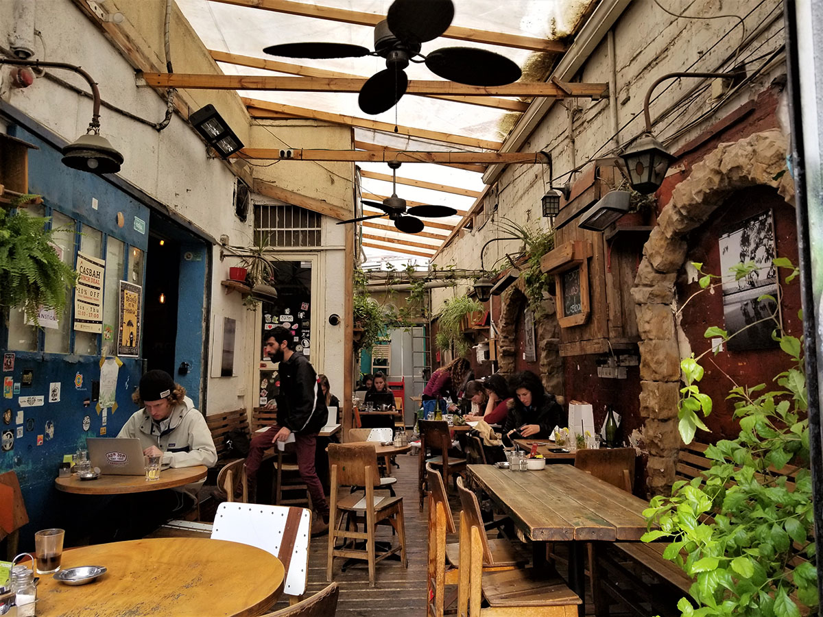 27.FLORENTIN... Place NEXT TO 26. TAB...Casbah Restaurant. Eclectic food.