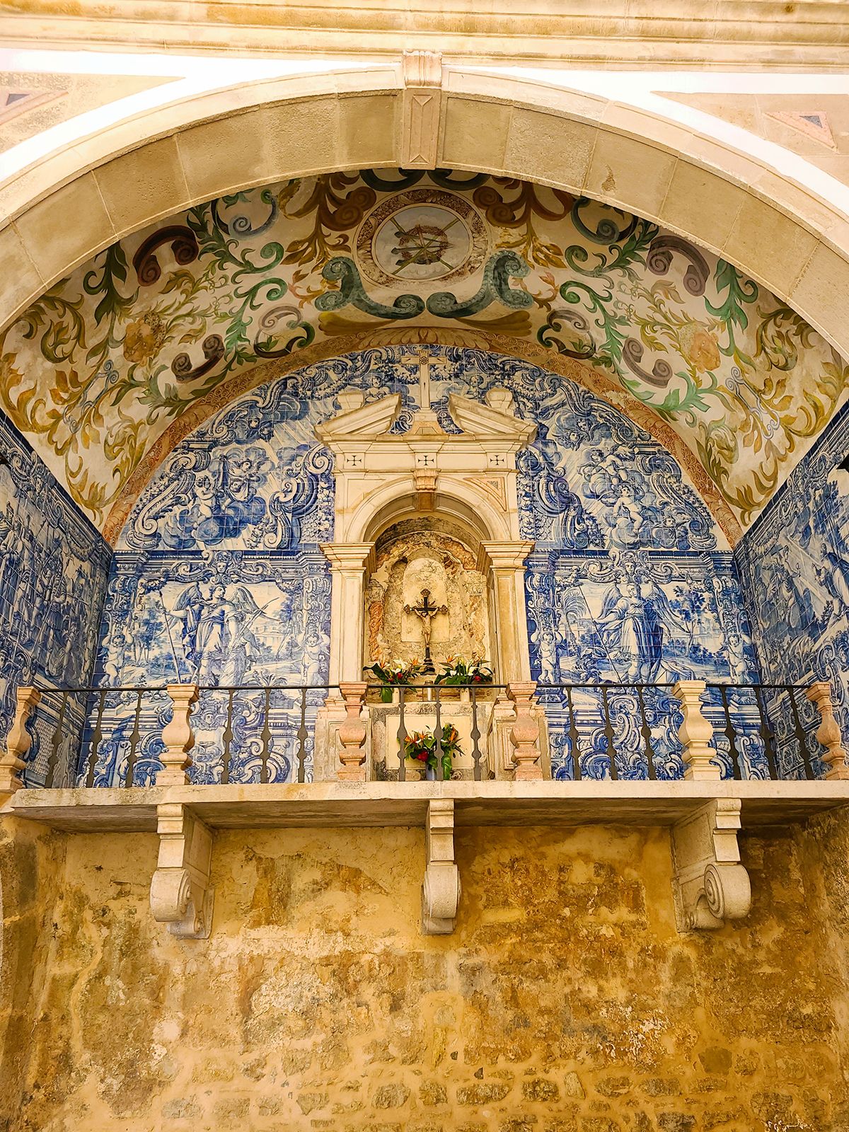 #1A. Insert AFTER....Paragraph 1 After...azulejo tiles depicting biblical scenes. NOTE.... VERTICAL PHOTO. Place UPRIGHT.
